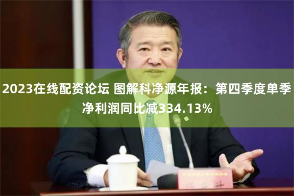 2023在线配资论坛 图解科净源年报：第四季度单季净利润同比减334.13%