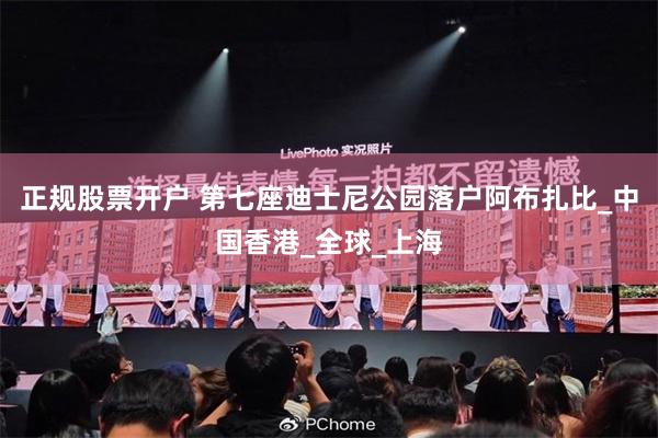 正规股票开户 第七座迪士尼公园落户阿布扎比_中国香港_全球_上海