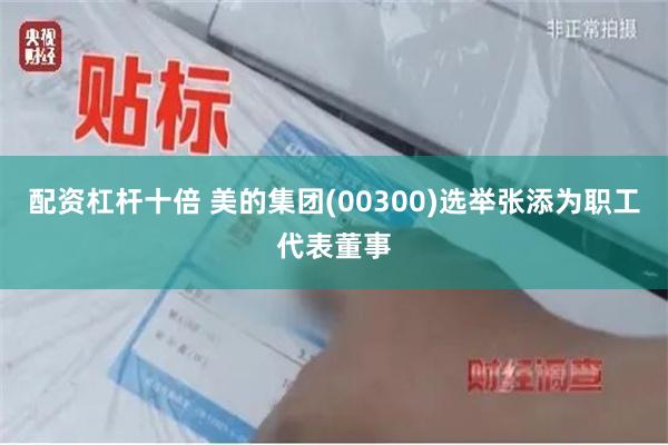 配资杠杆十倍 美的集团(00300)选举张添为职工代表董事