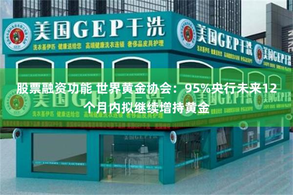 股票融资功能 世界黄金协会：95%央行未来12个月内拟继续增持黄金